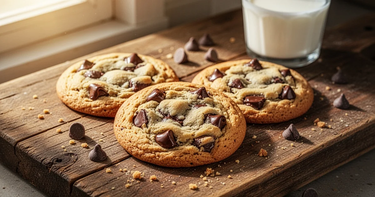 Extra Gooey Chocolate Chip Cookies: Bakery Style at Home