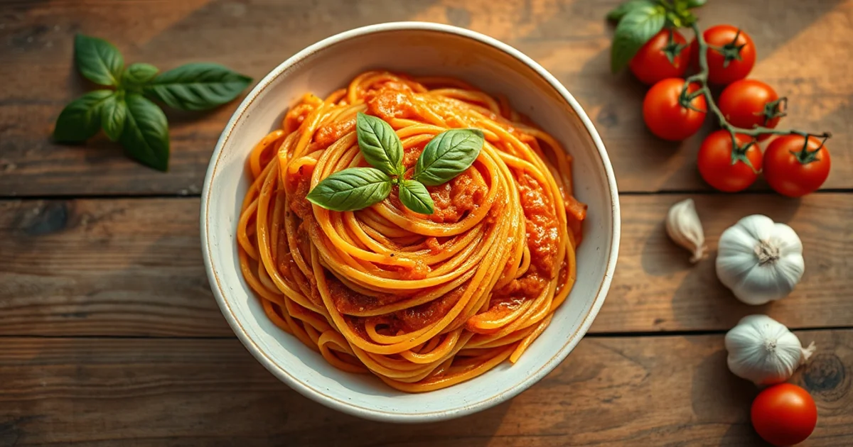 Creamy Vegan Tomato Pasta: A 30-Minute One-Pot Dinner