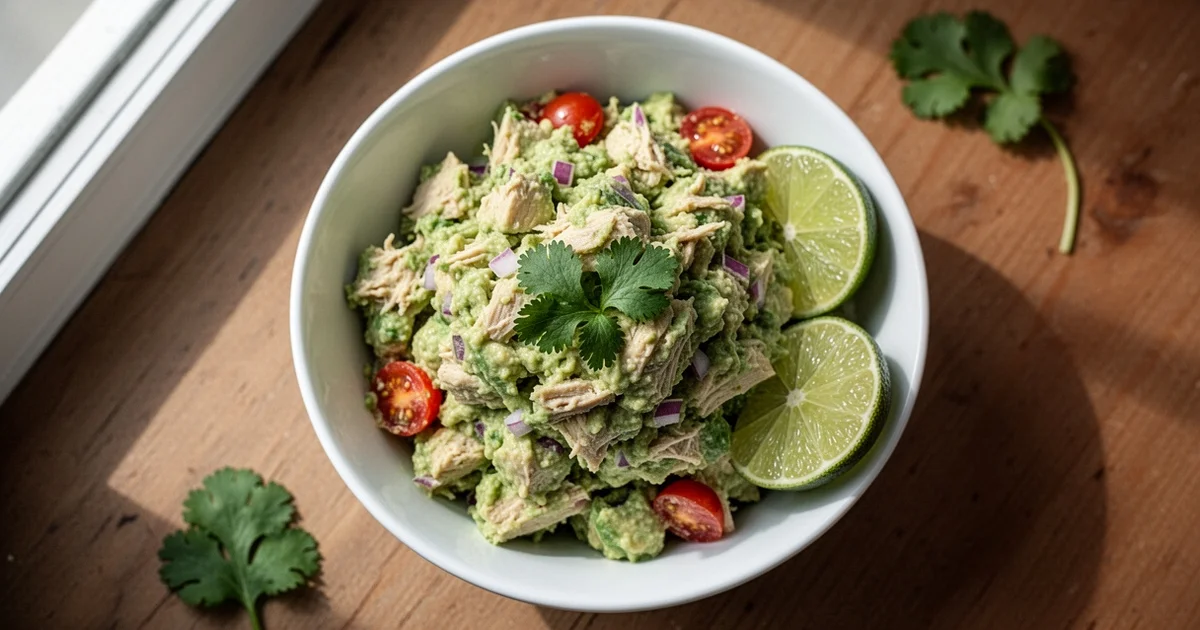 Avocado Chicken Salad: A Creamy, Healthy Weeknight Dinner in 15 Minutes