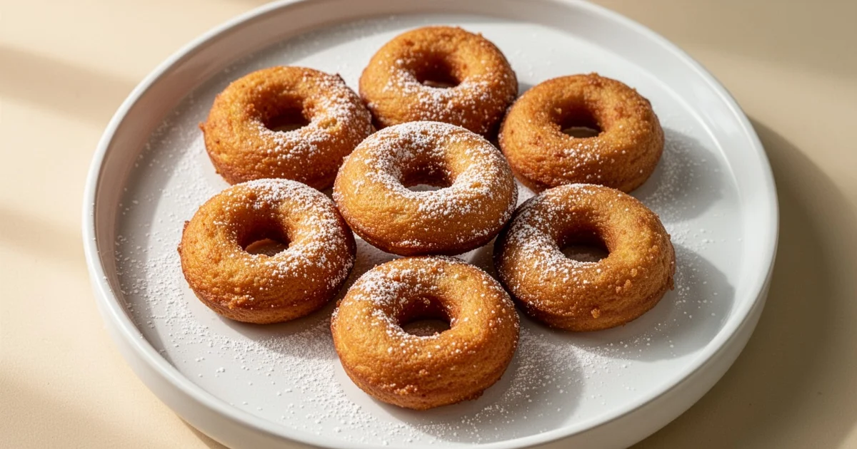 Crispy Air Fryer Donuts: Fluffy Homemade Donuts in 15 Minutes