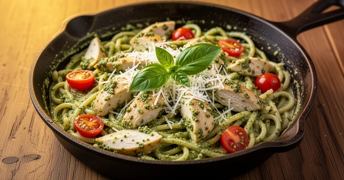 One-Pot Creamy Pesto Chicken Pasta: The Ultimate Weeknight Dinner