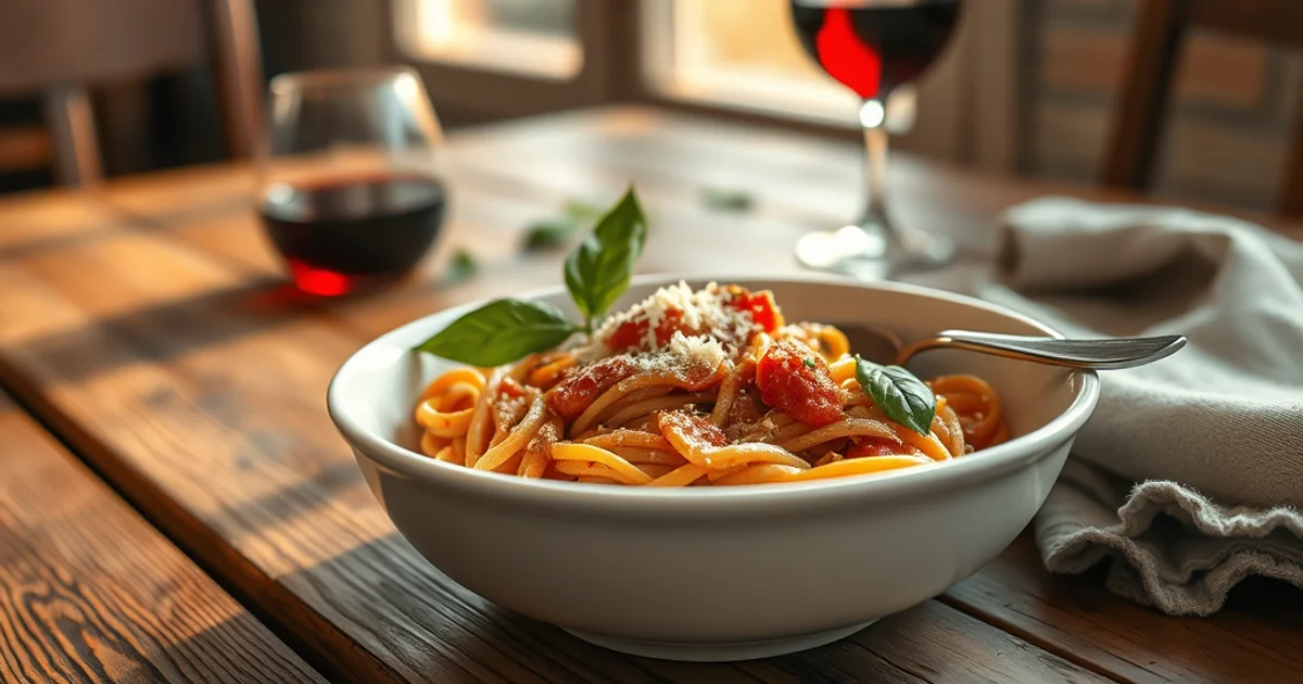 One-Pot Creamy Tomato Basil Pasta: A 30-Minute Dinner Winner