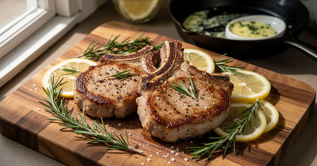 Crispy Lemon Garlic Pork Chops: A 20-Minute Weeknight Dinner