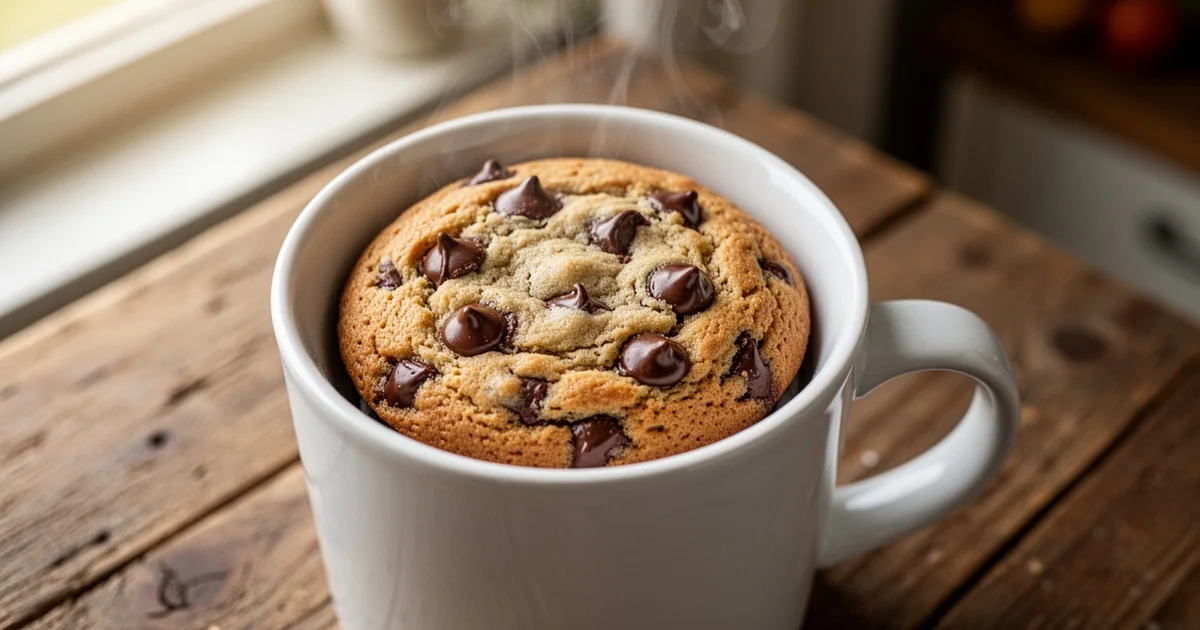Microwave Mug Cookie: The Ultimate 1-Minute Dessert