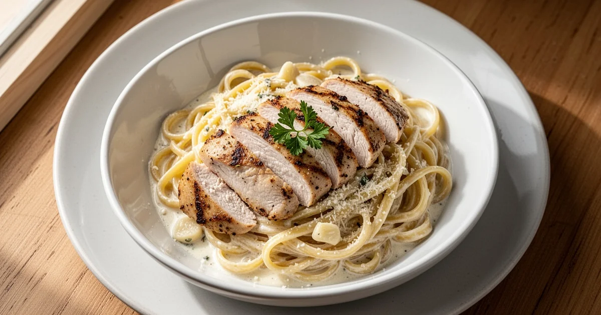 Creamy Garlic Chicken Alfredo: A 30-Minute Weeknight Dinner