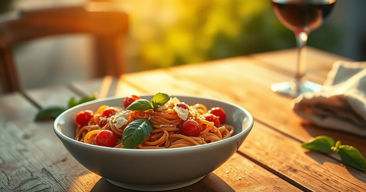 Creamy Tomato Basil Pasta in 20 Minutes (One-Pot)