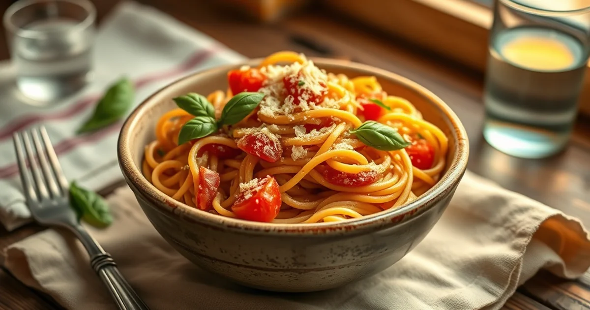One-Pot Creamy Tomato Basil Pasta: A 30-Minute Weeknight Savior
