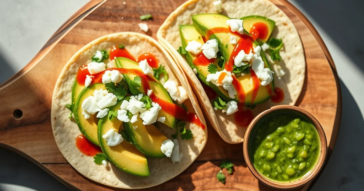 10-Minute Avocado Breakfast Tacos: A Healthy & Protein-Packed Start