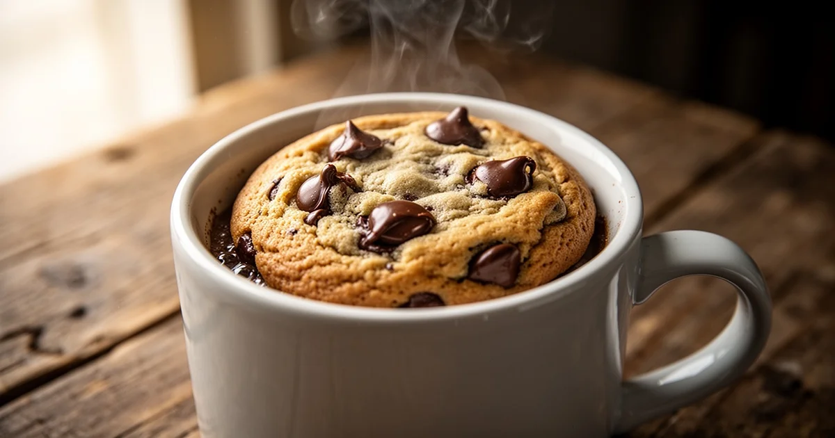 Ultimate Microwave Mug Cookie: A Single-Serve Dessert in 2 Minutes