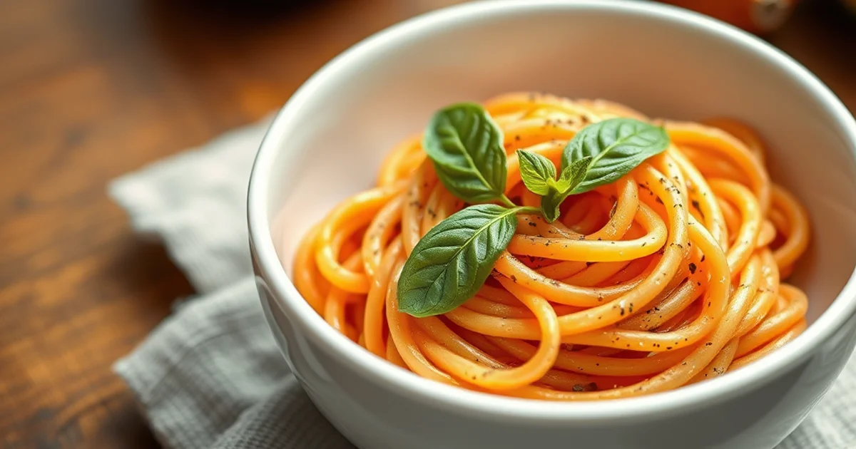 Creamy Vegan Tomato Basil Pasta – Ready in 20 Minutes!
