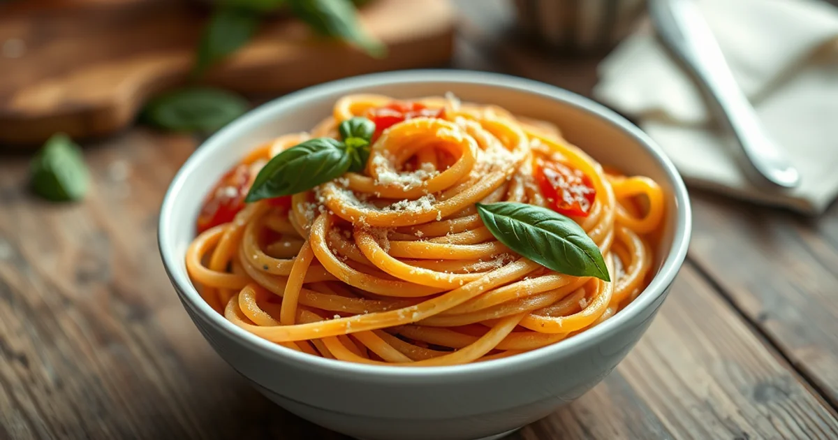 One-Pot Creamy Tomato Basil Pasta: A 30-Minute Dinner Winner