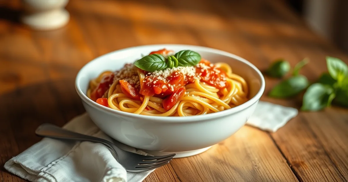 One-Pot Creamy Tomato Basil Pasta: A 30-Minute Weeknight Dream