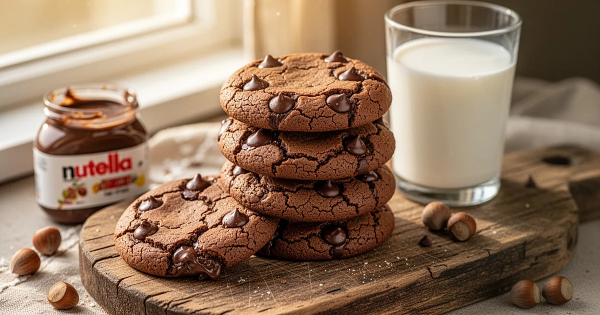 Extra Fudgy One-Bowl Nutella Cookies: Ready in 20 Minutes