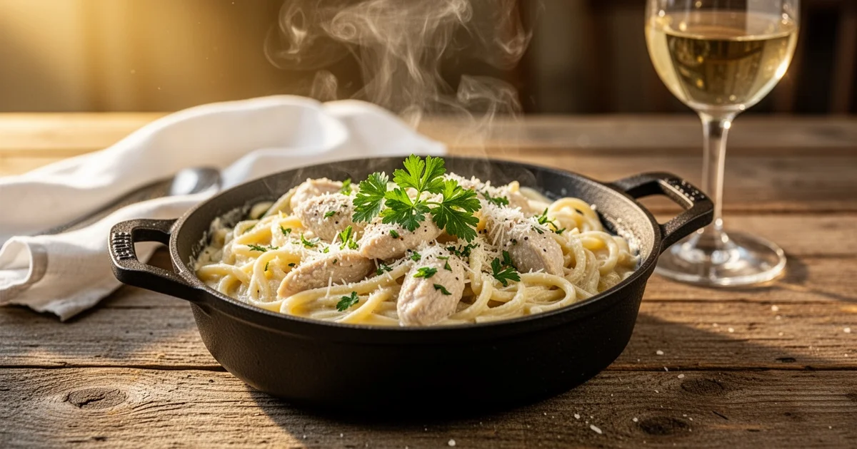 Creamy One-Pot Chicken Alfredo Pasta: 30-Minute Dinner Winner