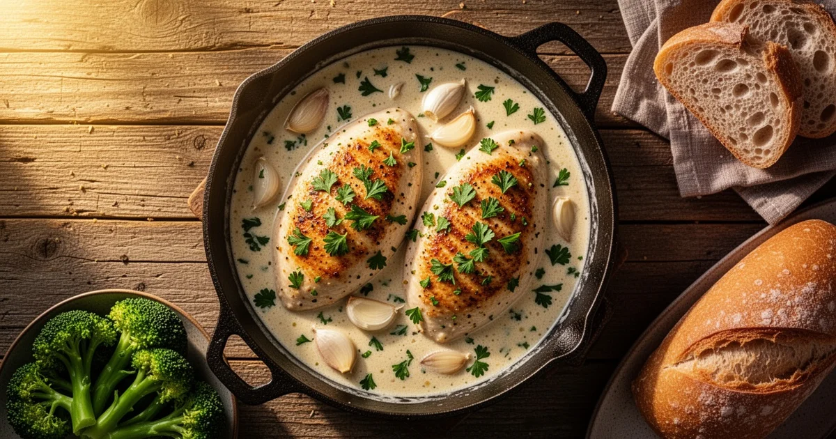 20-Minute Creamy Garlic Chicken Skillet: The Ultimate Quick Weeknight Dinner