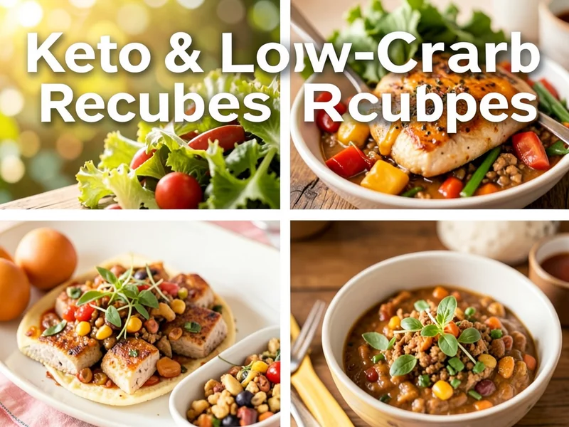 Keto & Low-Carb Recipes