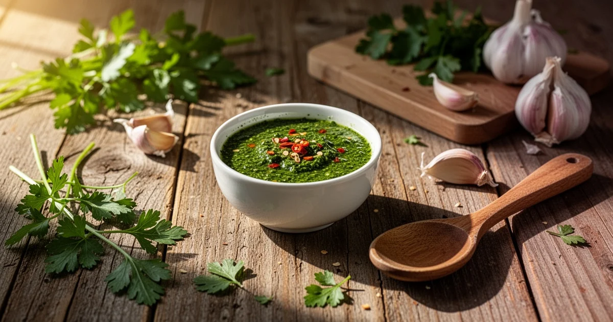 Homemade Chimichurri Sauce: Fresh, Zesty & Ready in 10 Minutes