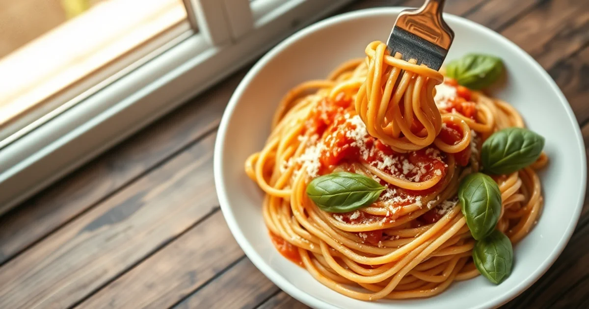 Creamy Vegan Tomato Basil Pasta (30-Minute One-Pot Meal)